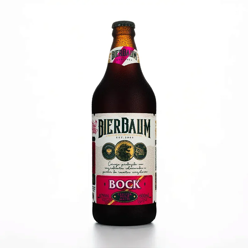 Cerveja Bock Bierbaum | Garrafa 600ml - Maltada e Tostada