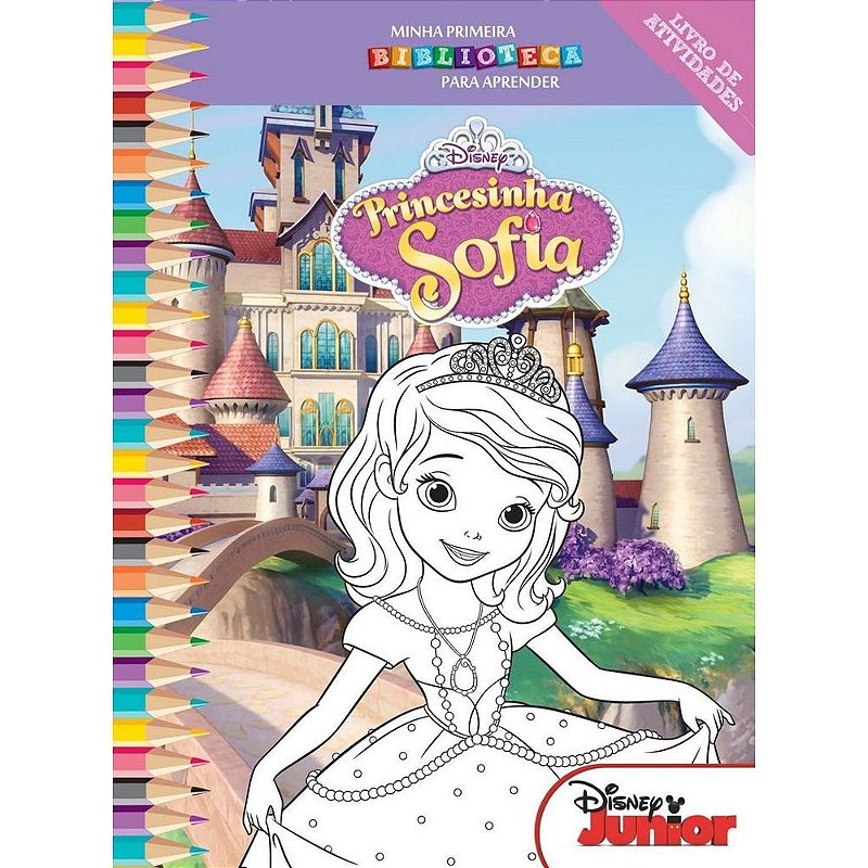 Desenhos para Colorir Princesinha Sofia