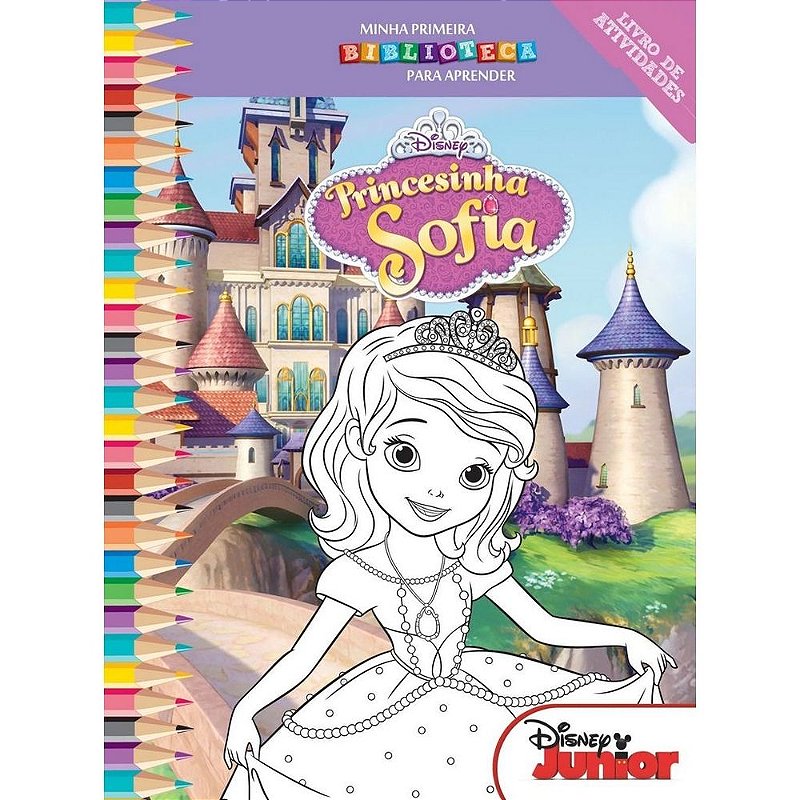 Livro Para Colorir Princesas Bicho Esperto - Papelaria Capital