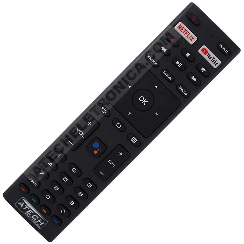 Controle Remoto TV JVC LT-32MB208 (Smart TV)