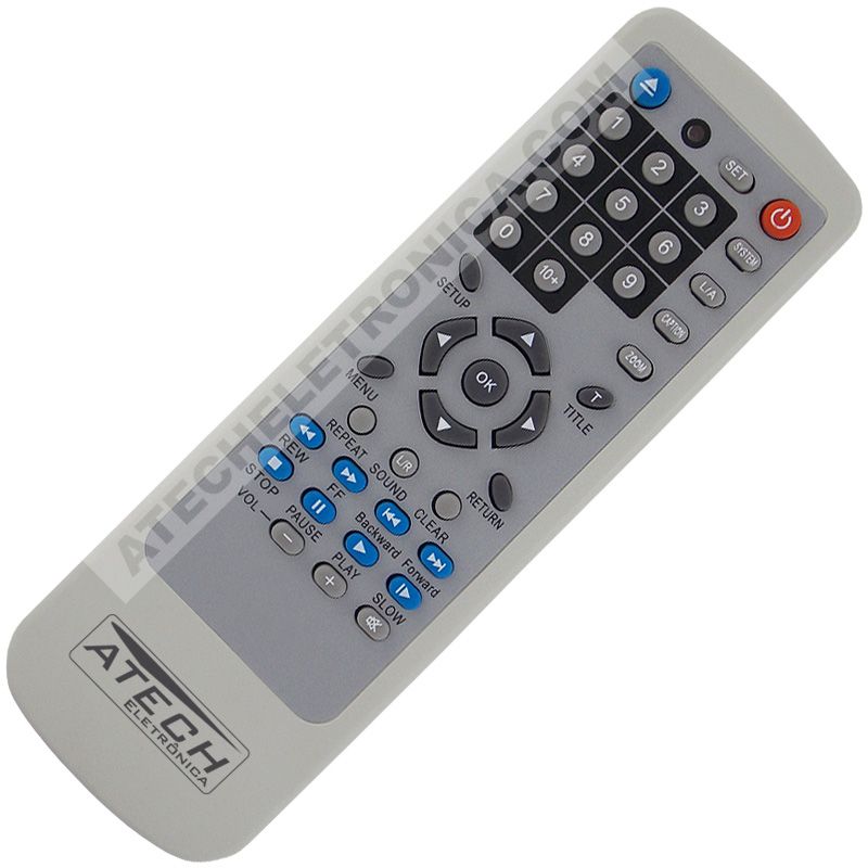 Controle Remoto Universal DVD Player