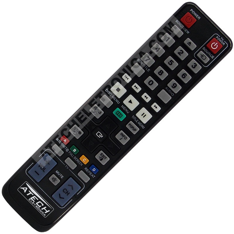 Controle Remoto Blu-Ray Samsung AK59-00104R