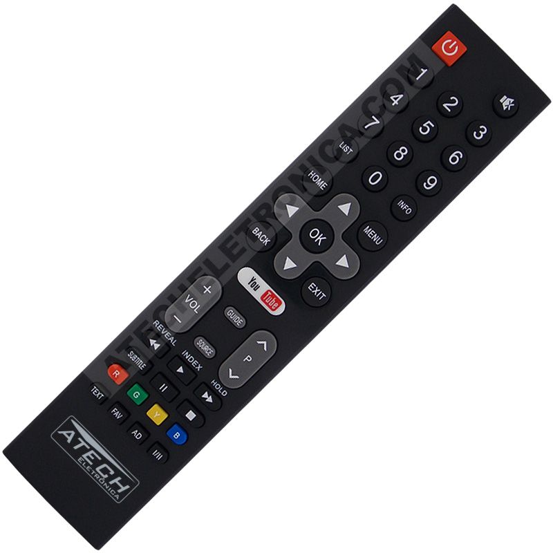 Controle Remoto TV Philco (Smart TV)