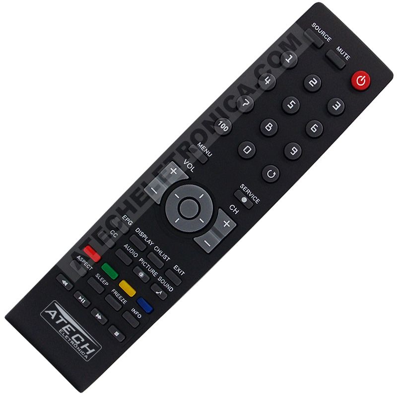 Controle Remoto TV AOC LC32W053