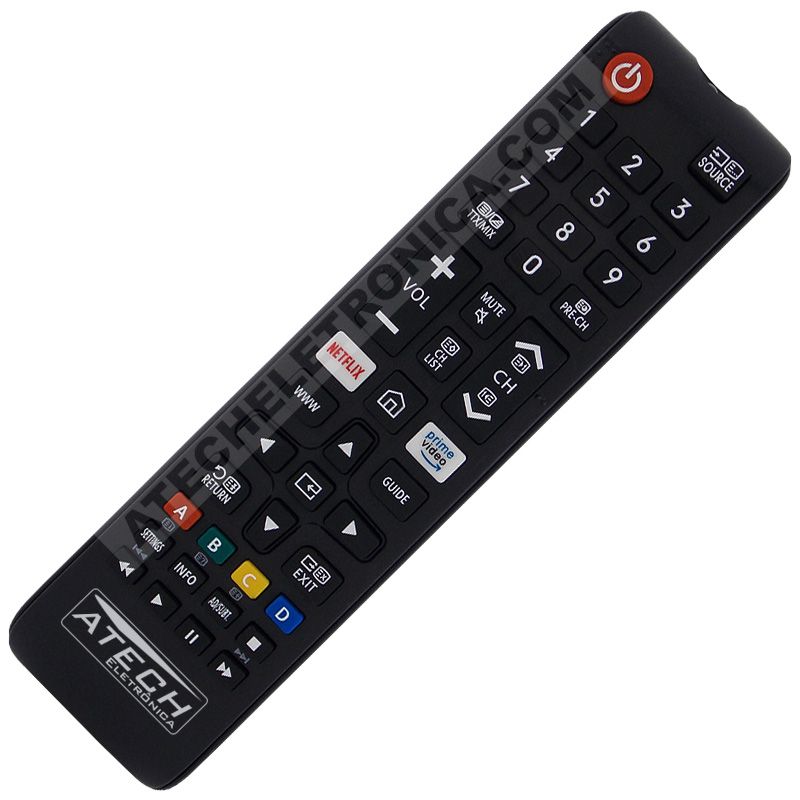 Controle Remoto TV Samsung UA65RU7100W (Smart TV)