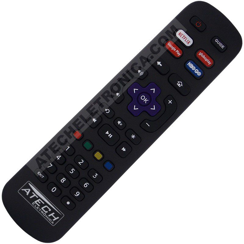 Controle Remoto TV AOC RC39J-101039J0005 (Smart TV)