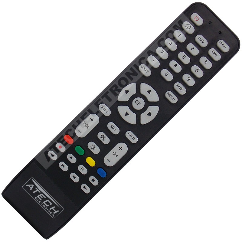 Controle Remoto TV AOC RC1994511 / LE32D1452 / LE32H1465 / LE32M1475 / LE40D1452 / LE43D1452 / LE48D1452 / LE50D1452