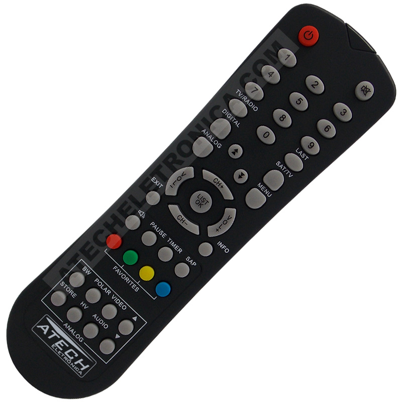 Controle Remoto Receptor Orbisat S2200 Digital Plus
