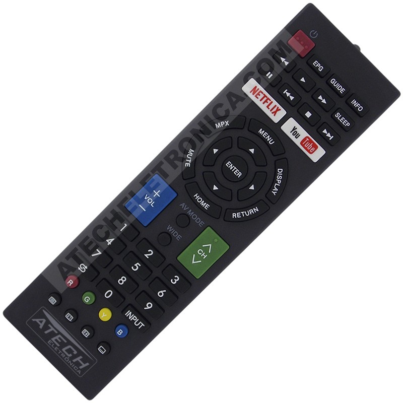 Controle Remoto TV Sharp GB234WJSA (Smart TV)