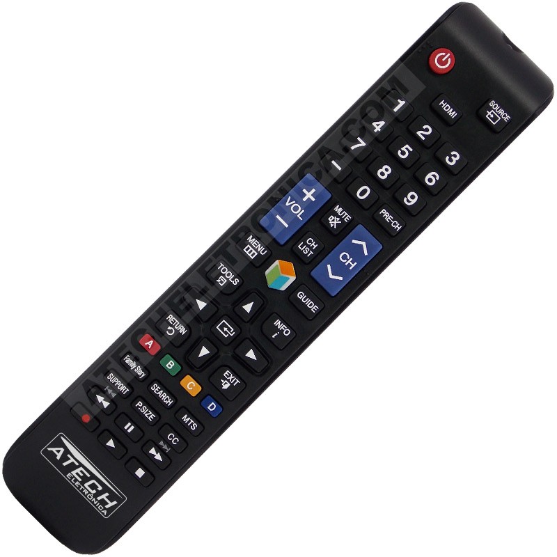 Controle Remoto TV Samsung AA59-00588A (Smart TV)