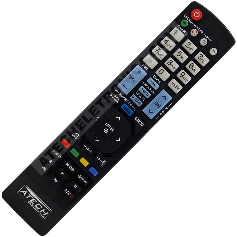 Controle Remoto TV LG AKB73275616 / 32LV3700 / 42LV3700 / 47LV3700 / 32LV5500 / 42LV5500 / 47LV5500 / 55LV5500 (Smart TV)