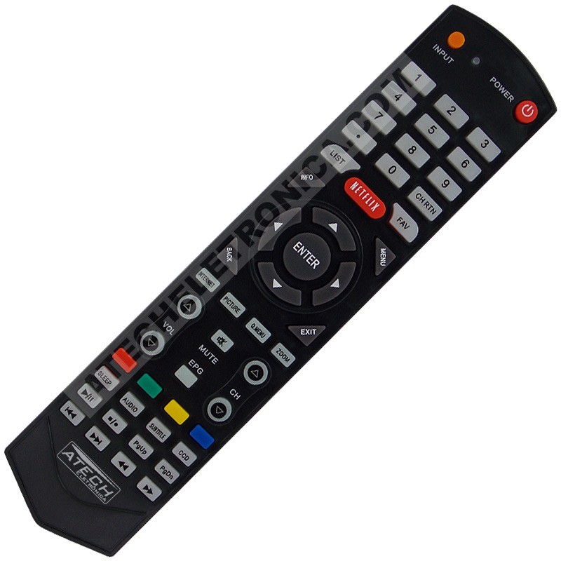 Controle Remoto TV Semp Toshiba STI CT-6610 (Smart TV)