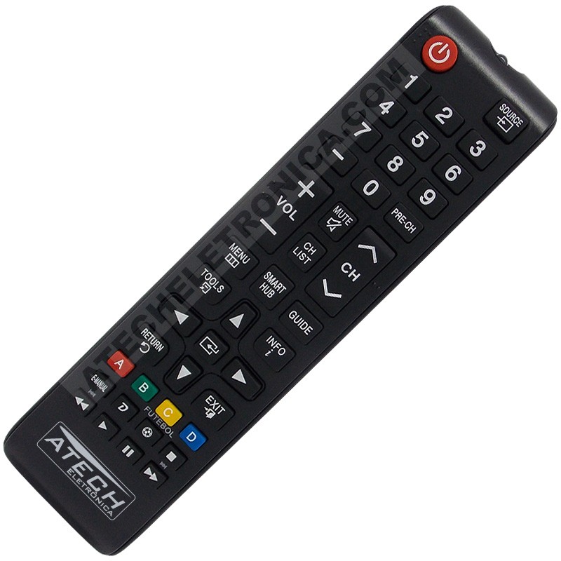 Controle Remoto TV Samsung BN98-06046A / UN40JU6020GXZD (Smart TV)