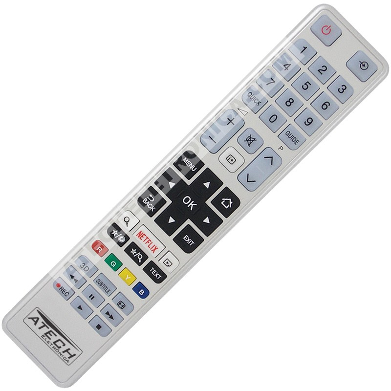 Controle Remoto TV Toshiba CT-8054 / 40S3653DB / 55S3653DB (Smart TV)