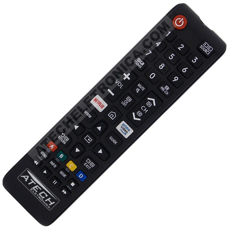 Controle Remoto TV Samsung BN59-01315D / BN59-01315E / UA43RU7100W / UA50RU7100W / UA55RU7100W / UA58RU7100W (Smart TV)