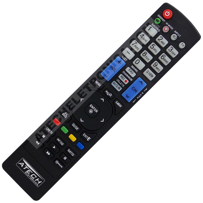 Controle Remoto TV LG AKB72914210-221 / 32LE7500 / 42LE7500 / 42LE8500 / 47LE7500 / 55LE7500 / 32LE5500 / 42LE5500 / 47LE5500