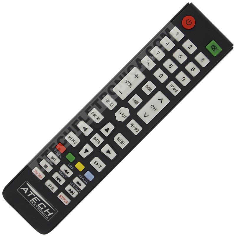 Controle Remoto TV HQ HQSTV32 / HQS32NKH (Smart TV)