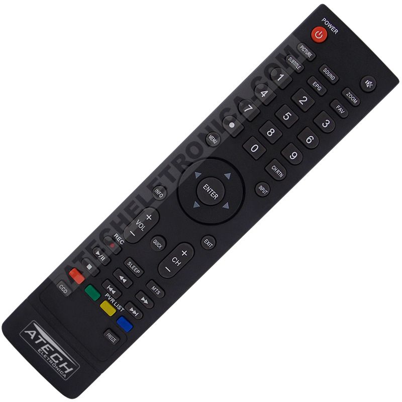 Controle Remoto TV Semp Toshiba CT-6510 / DL2970W / DL2971W / DL3270W / DL3970F