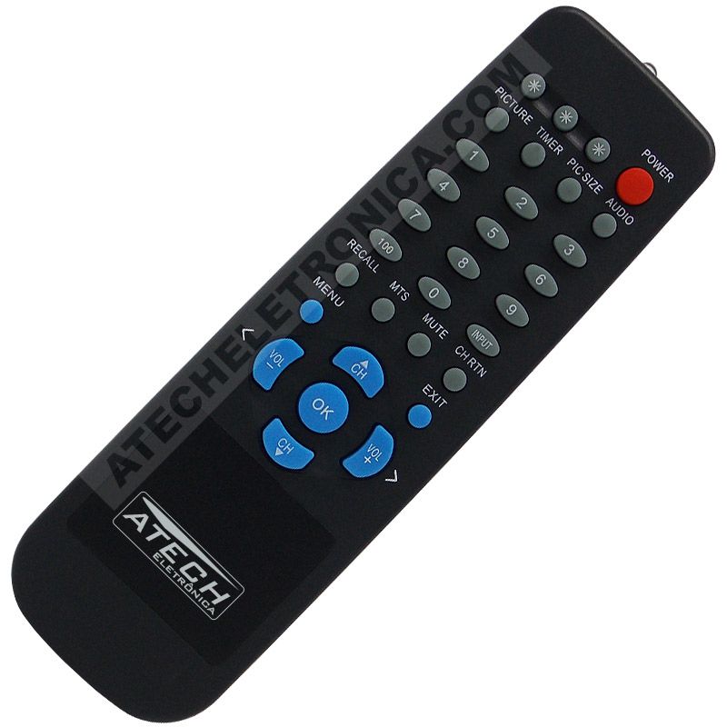 Controle Remoto TV Semp Toshiba CT-6310 / LC1943W / LC2643W / LC3243W / LC3743W / LC4243W