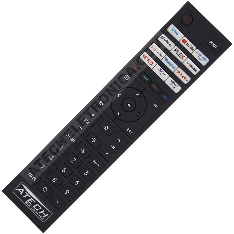 Controle Remoto TV Toshiba 50M550LS / 55M550LS / 65M550LS (Smart TV)