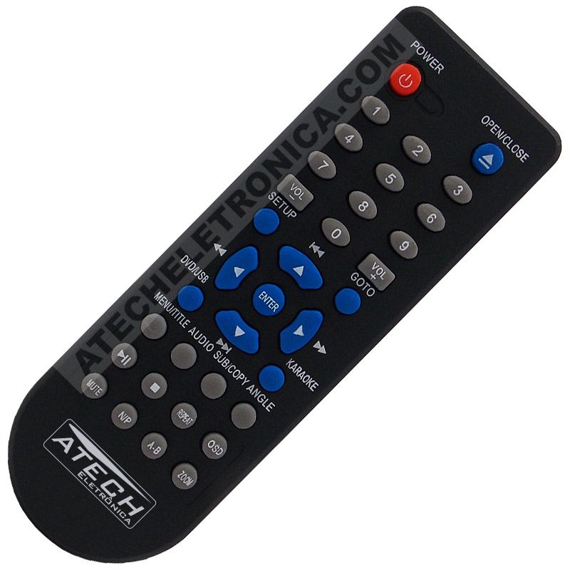 Controle Remoto DVD Inovox RC-110