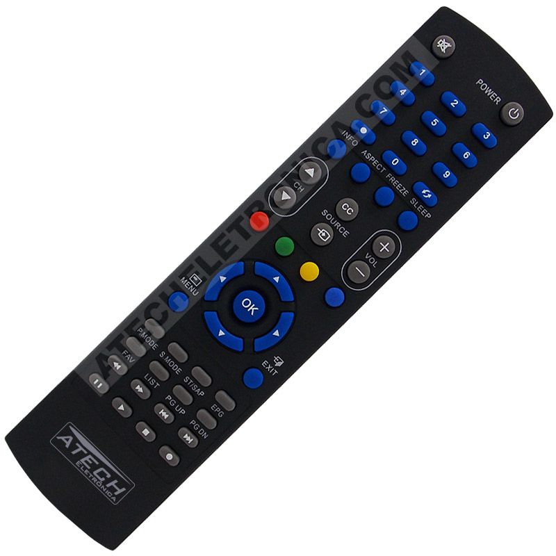 Controle Remoto TV CCE RC-507 / D32 / D40 / D42 / Stile D42