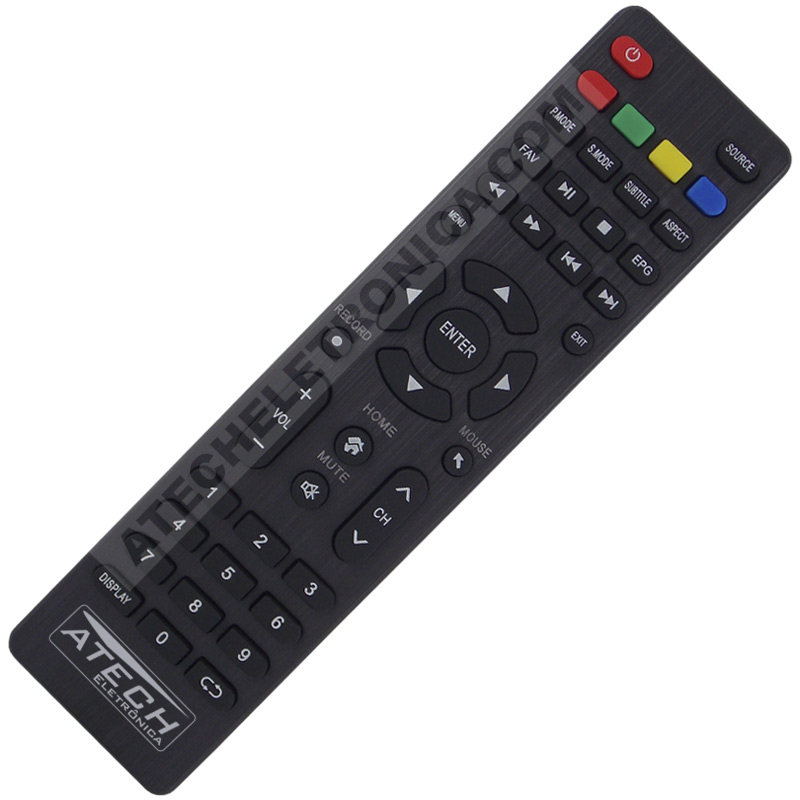 Controle Remoto TV HQ HQSTV43 / HQSTV50 / HQSTV55 / HQTV32Y (Smart TV)