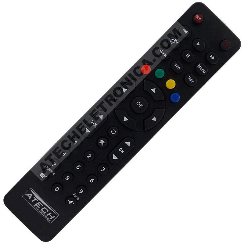 Controle Remoto Receptor Elsys ETRS37 (Oi TV)