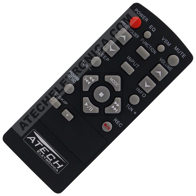 Controle Remoto Aparelho de Som LG AKB36086206 / MCD23 / MCD503 / MCS23F