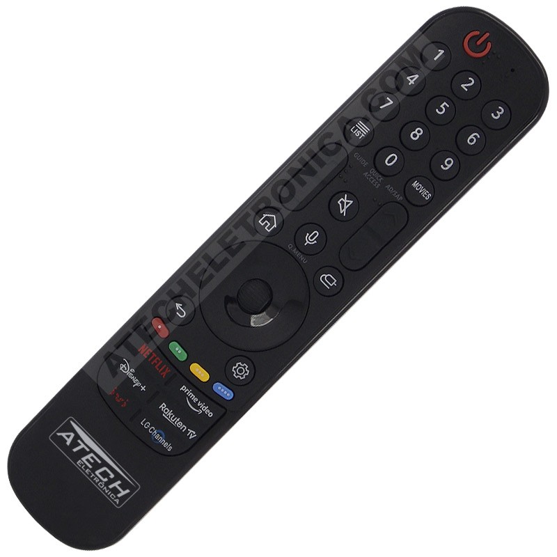 Controle Remoto Smart Magic LG MR21GC (Smart TV)