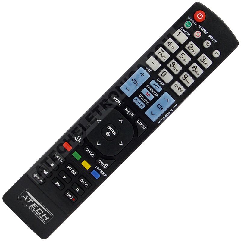Controle Remoto TV LG AKB72914245 / 32LD840 / 37LD840 / 42LD840 / 47LD840 / 32LD840 / 37LD840 / 42LD840 / 47LD840 / 50PX950