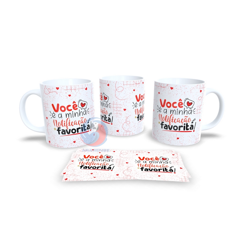 Caneca Cerâmica Personalizada Dia dos Namorados / Casal - Código 785081