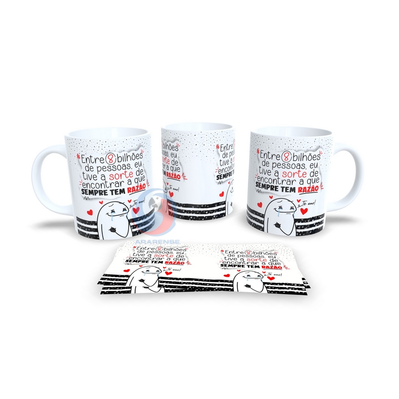 Caneca Cerâmica Personalizada Dia dos Namorados / Casal - Código 785088