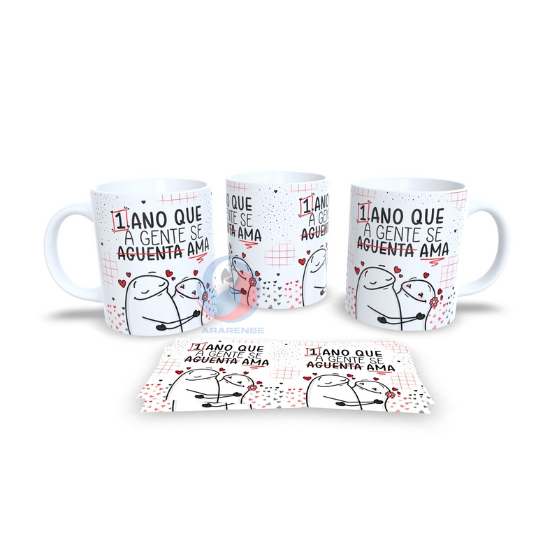 Caneca Cerâmica Personalizada Dia dos Namorados / Casal - Código 785101