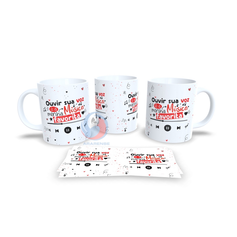 Caneca Cerâmica Personalizada Dia dos Namorados / Casal - Código 785085