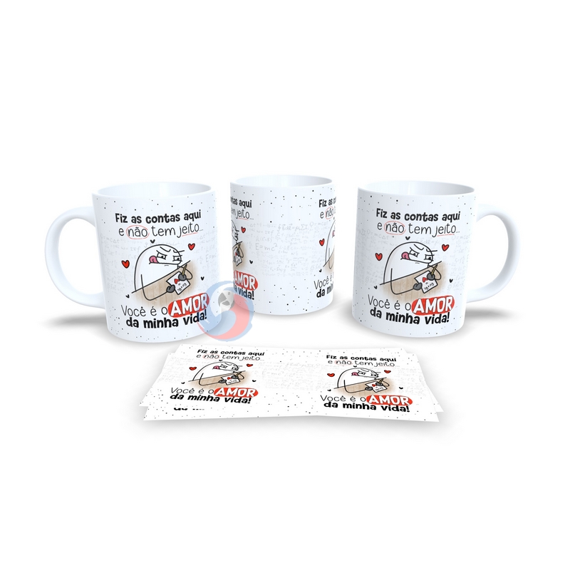 Caneca Cerâmica Personalizada Dia dos Namorados / Casal - Código 785119