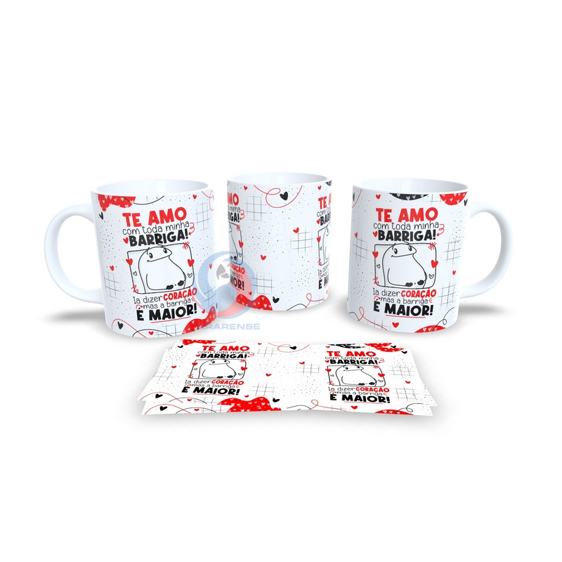 Caneca Cerâmica Personalizada Dia dos Namorados / Casal - Código 785110