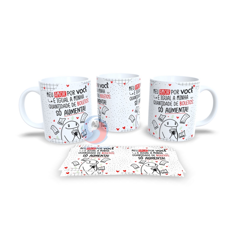 Caneca Cerâmica Personalizada Dia dos Namorados / Casal - Código 785091