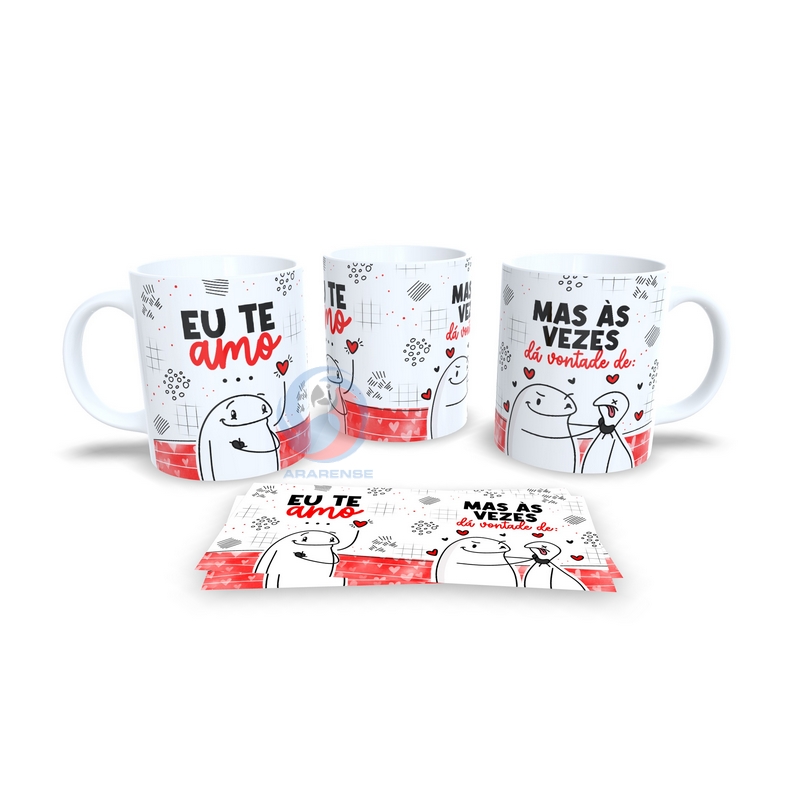 Caneca Cerâmica Personalizada Dia dos Namorados Casal - Código 785108