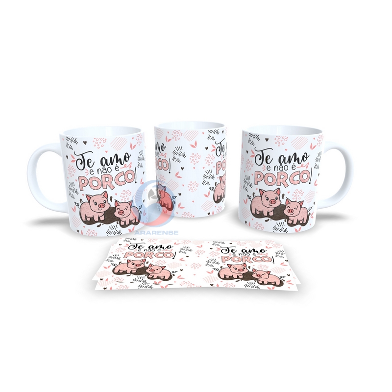 Caneca Cerâmica Personalizada Dia dos Namorados Casal - Código 785104