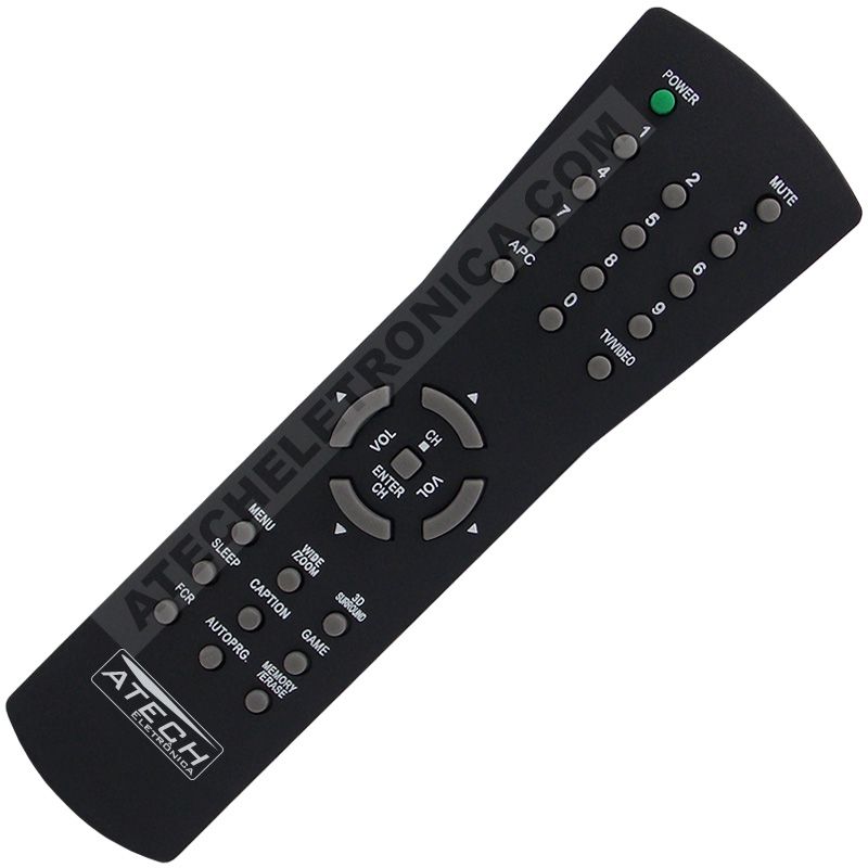 Controle Remoto TV LG 6710V00008K / CP-14B85 / CP-14B86 / CP-14J52 / CP-14K40 / CP-14K85 / CP-15Q90 / CP-20B85