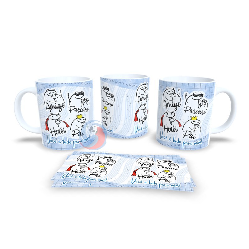 Caneca Cerâmica Personalizada Pai / Dia dos Pais