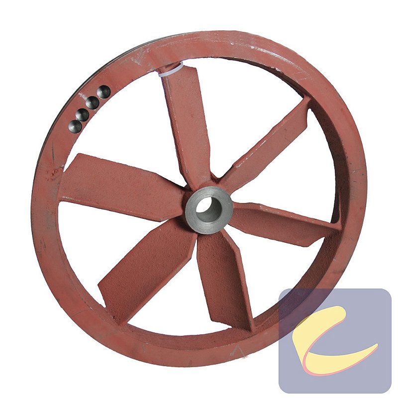 Volante 422 mm. 1V - Compressores Alta Pressão - Chiaperini