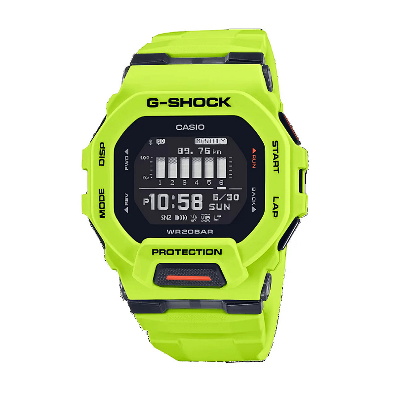 ジーショック　GBD 200 G-Shock G-Squad GBD-200-9DR Esportivo - Relojoaria Impala - Desde