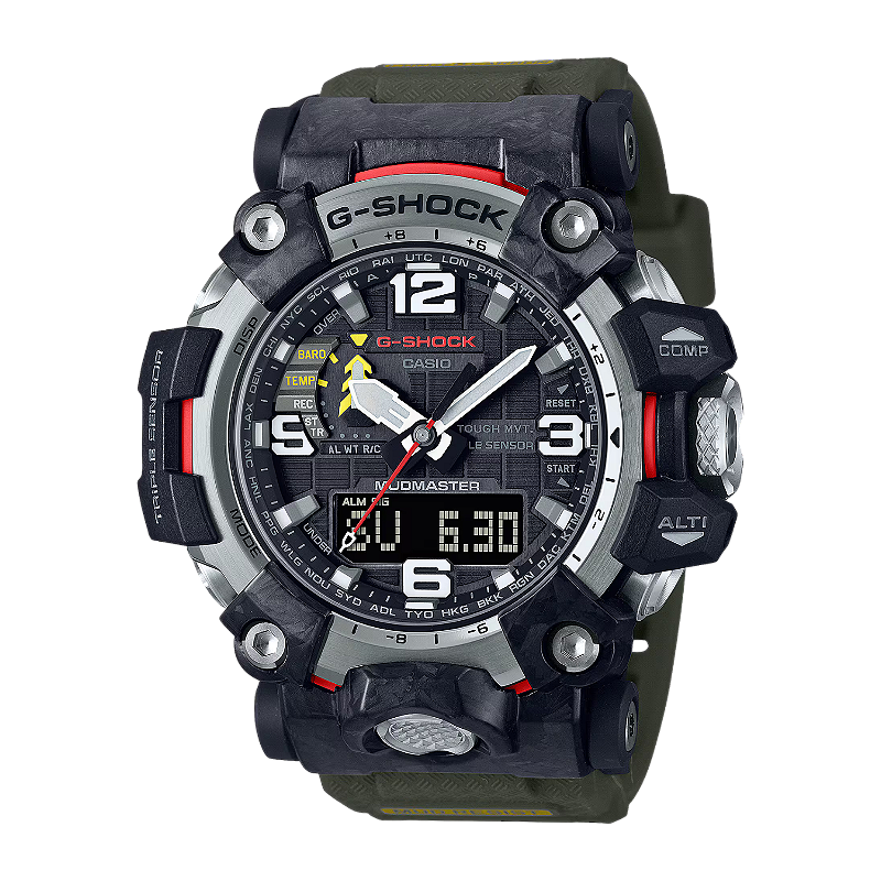 G-SHOCK Mudmaster GWG-2000-1A3DR Master of G Verde - Relojoaria