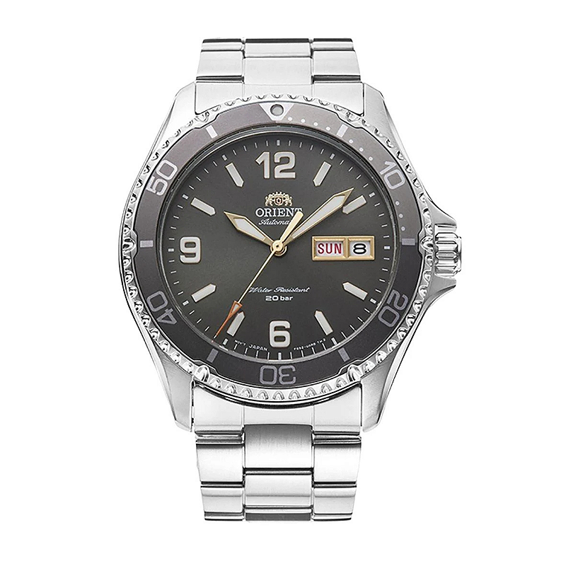 Orient Mako Automático RA-AA0819N39B Grafite Safira 200m