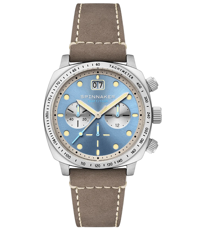Hull Chronograph SP-5068-04 com Caixa de Aço e Pulseira de Couro