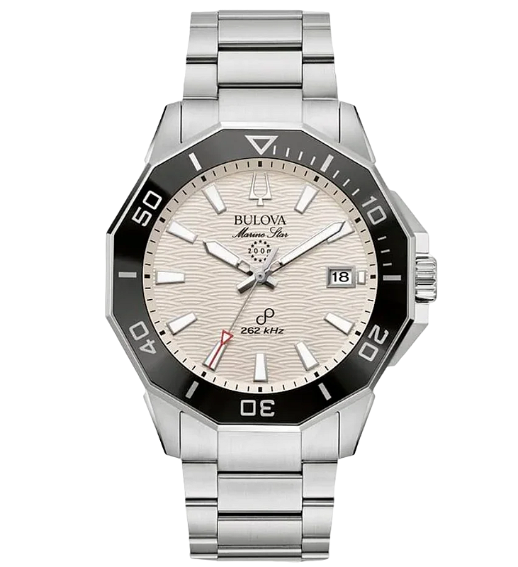 Bulova 96B426 – Marine Star Precisionist branco 200M - Relojoaria