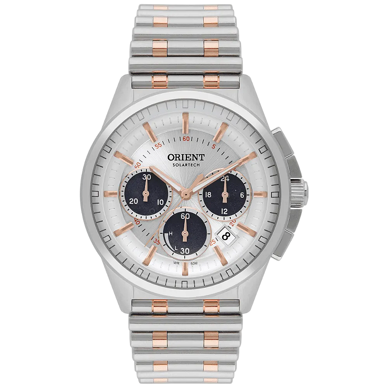 Orient Solartech Neo Vintage MTSSC046 S1SR Branco IP Gold