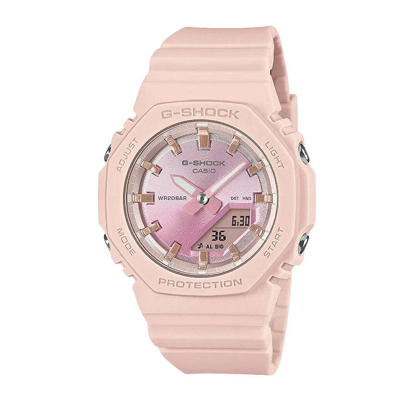 G-SHOCK GMA-P2100SG-4ADR Rosa – Leveza, Estilo Vibrante e 200M